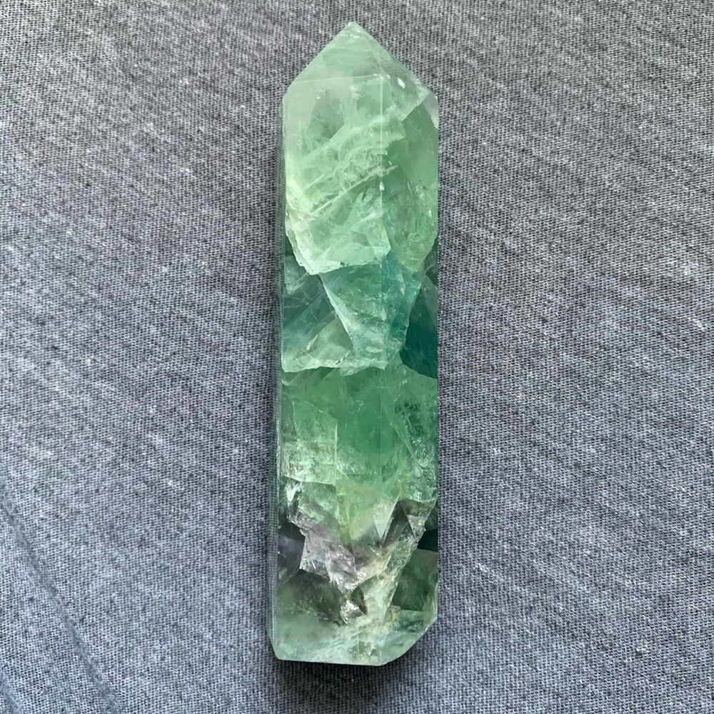 Green Fluorite Tower